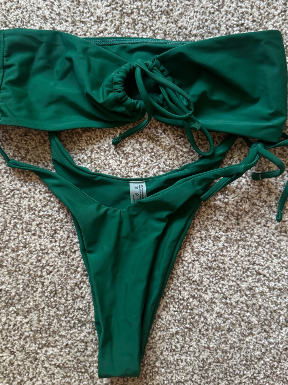 Emerald Green Bikini Set